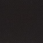 Cotton Herringbone Black C1