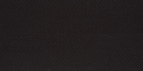 Cotton Herringbone Black C1